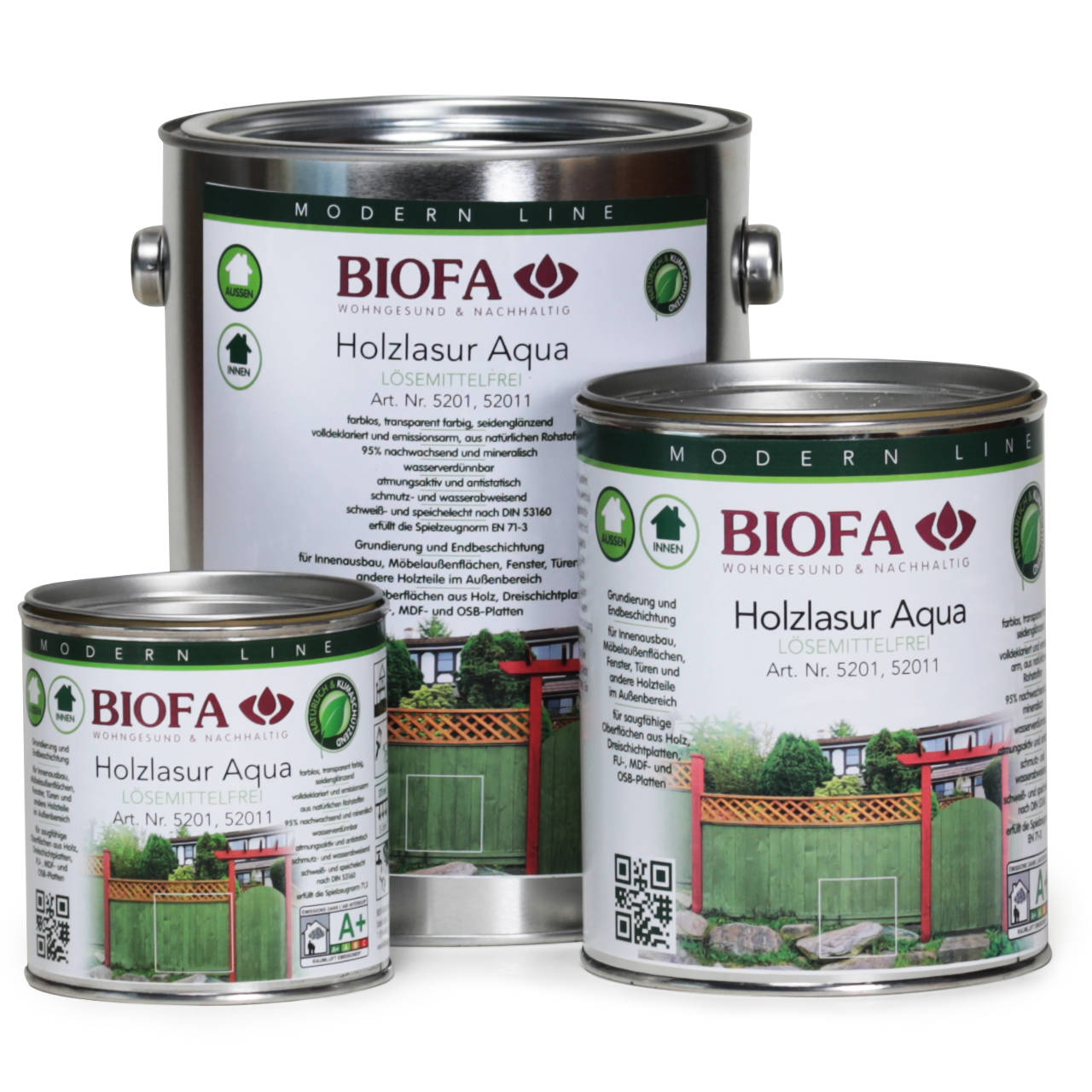 Biofa Holzlasur farbig 52011 | BIOFA Versand