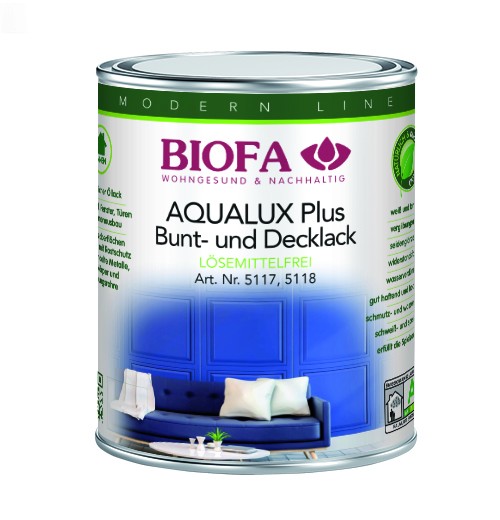 AQUALUX Plus Buntlack innen, seidenglänzend, lösemittelfrei 5118